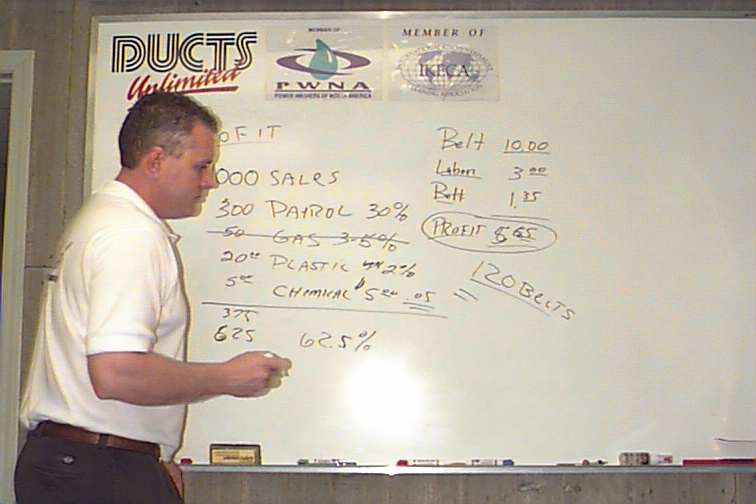 In 1997 we were trained by Daryl Mirza.  Daryl now owns the largest kitchen exhaust cleaning company in the U.S.