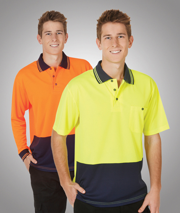 Hi Vis Safety Polo shirts