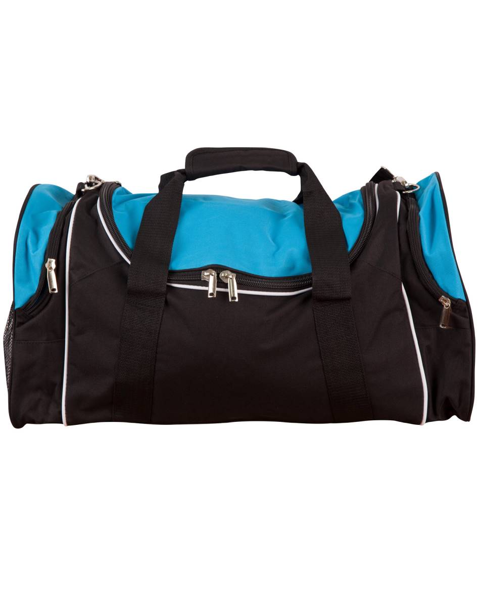 Sport bag Winner Black / White / Aqua