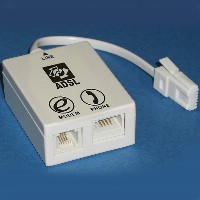 UK, ADSL DSL229 ADSL SPLITTER / FILTER UK TE