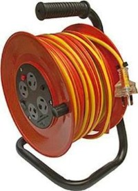 New Products, Power Pro.. 25M HEAVY DUTY EXTENSION REEL WITH 4 OUTLETS TE