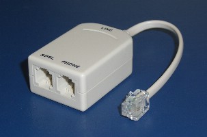 PLC Powerline Adaptors,.. DSL239 ADSL FILTER / SPLITTER INDIA TE