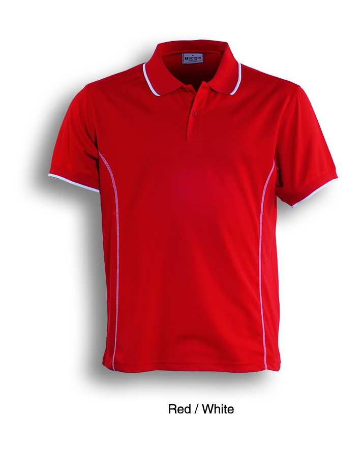 red / White, Polo Shirt, UPF: excellent protection, 160gsm, 100% breezeway polyester fabric,  Breathable, Draws Sweat from Body, Quick Dry