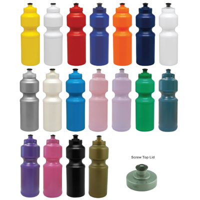 750ml Sports Bottle – Screwtop, BPA Free