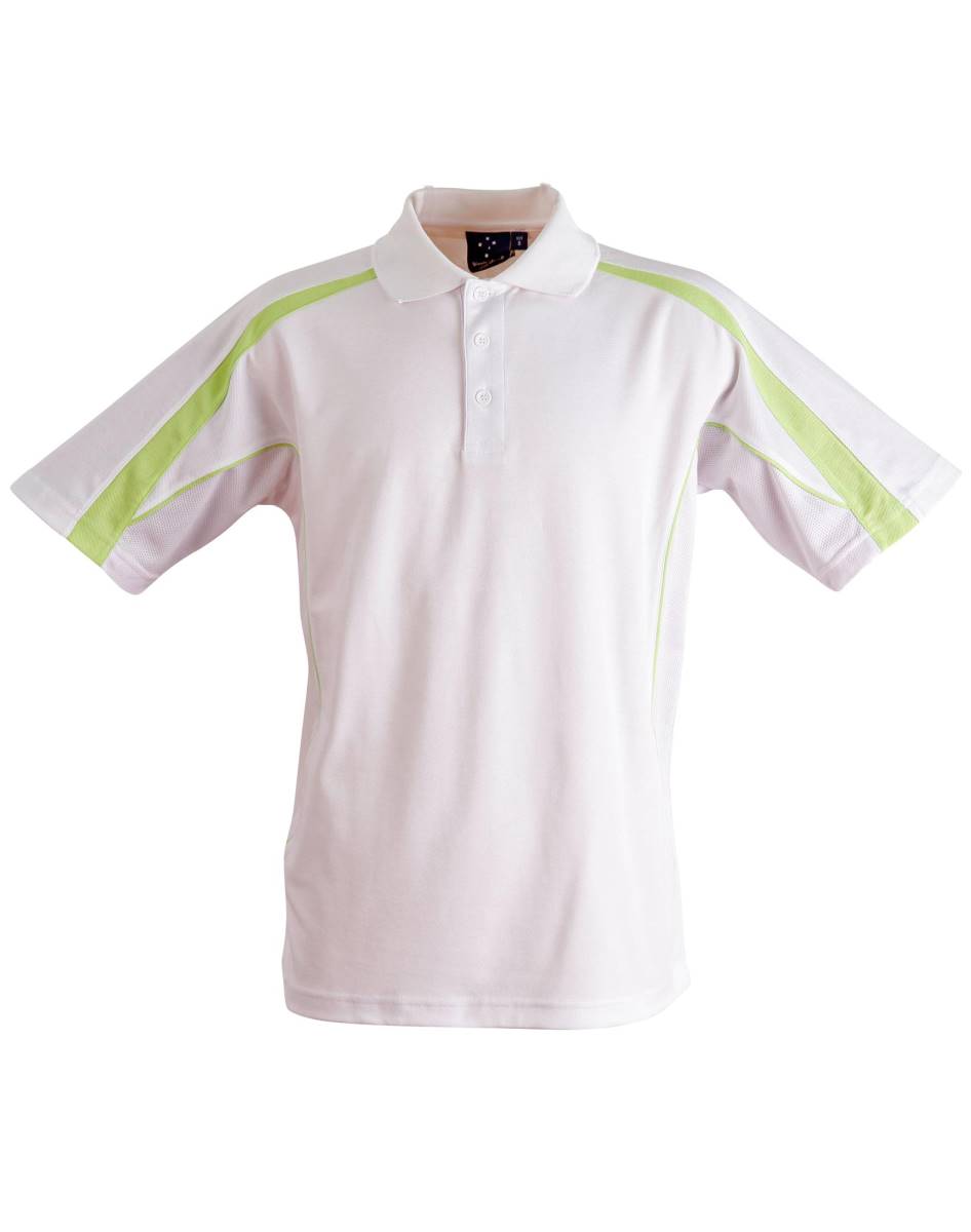 White / Lime Legend Polo shirt