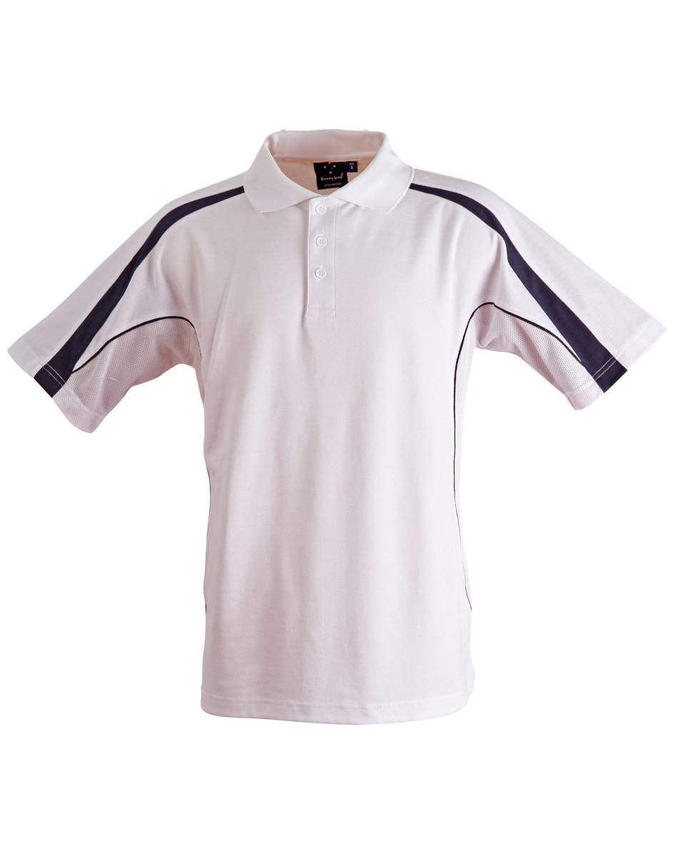 White /Navy PS53 Legend Polo shirt