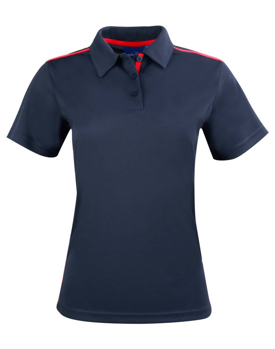 Navy / Red Staten Polo Shirt