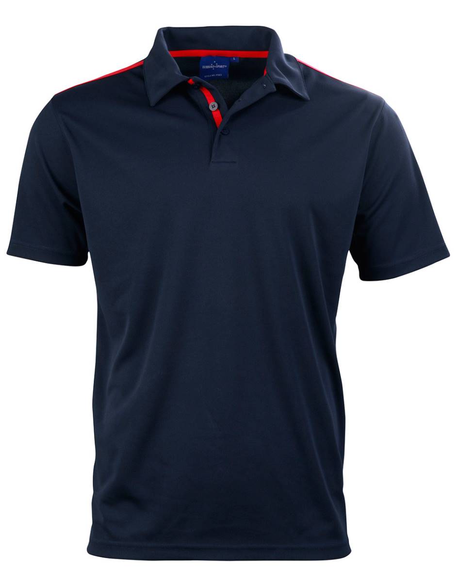 Navy / Red Staten Polo Shirt