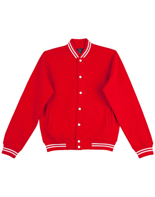 fl11 fleece varsity jacket