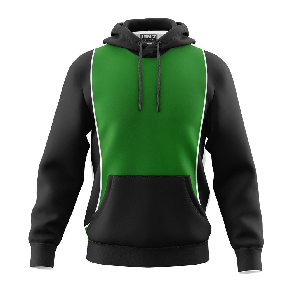 sam Green & black Pullover Sublimated Hoodie