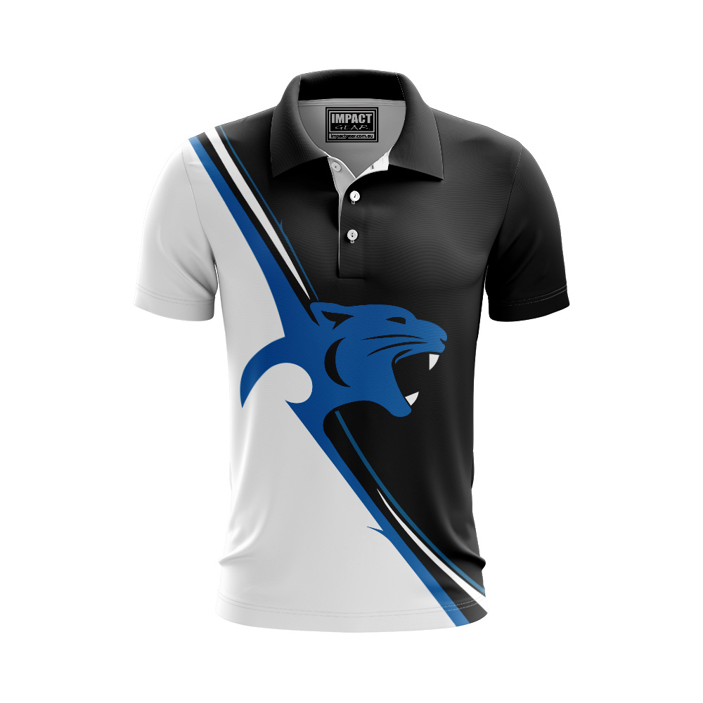 Panthers Club Sublimated Polo shirt Design Custom made 