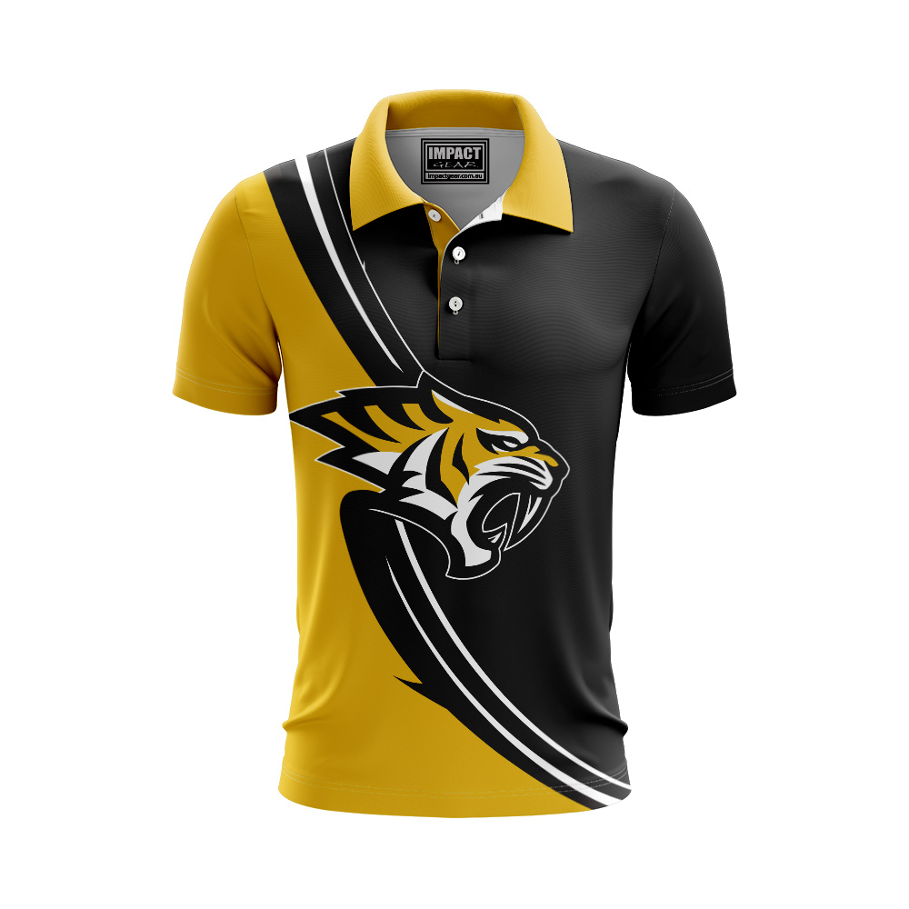 Tigers cLUB  Sublimated Polo shirt, cUSTOM MADE