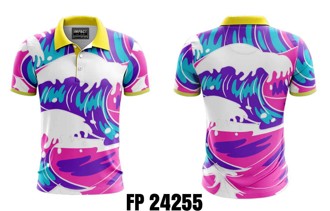 FP 24255 Sublimated Polo shirt Design