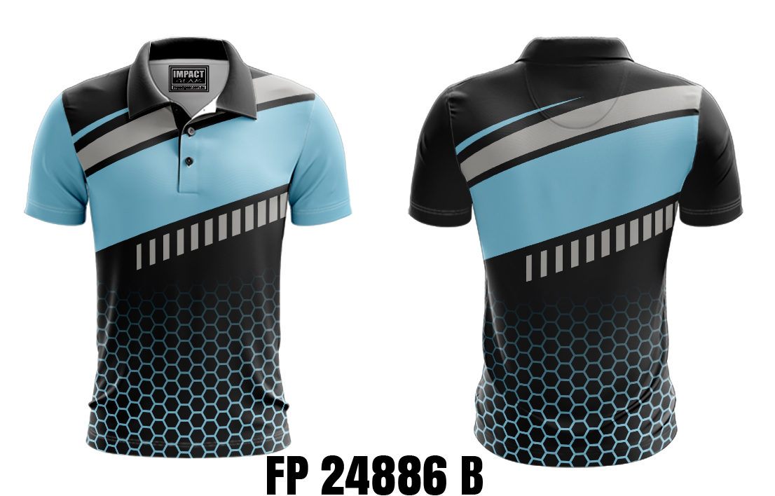 FP 24886 B Sublimated Polo shirt design, Australia