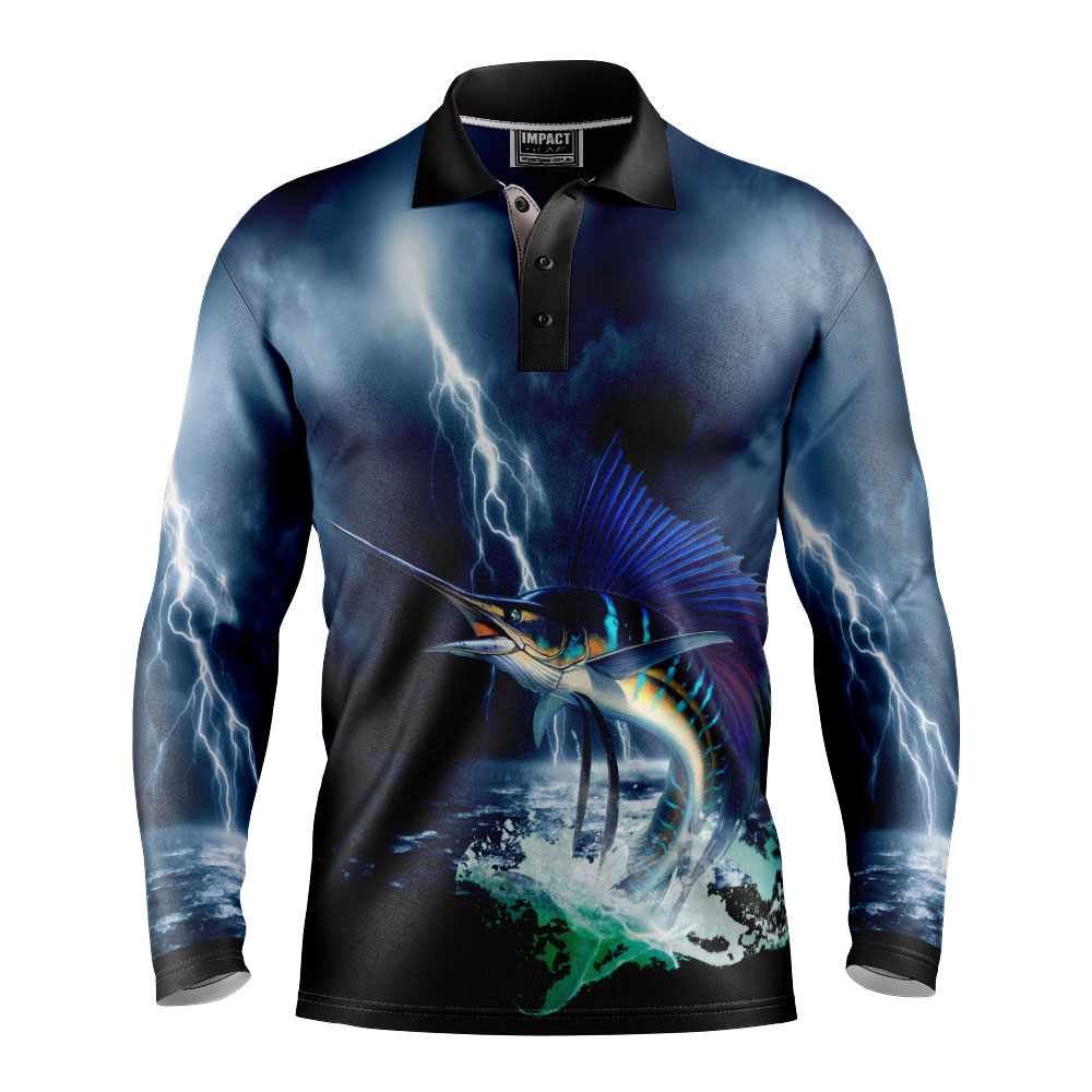 Sublimated Marlin Polo shirt, Impactgear, Cool dry