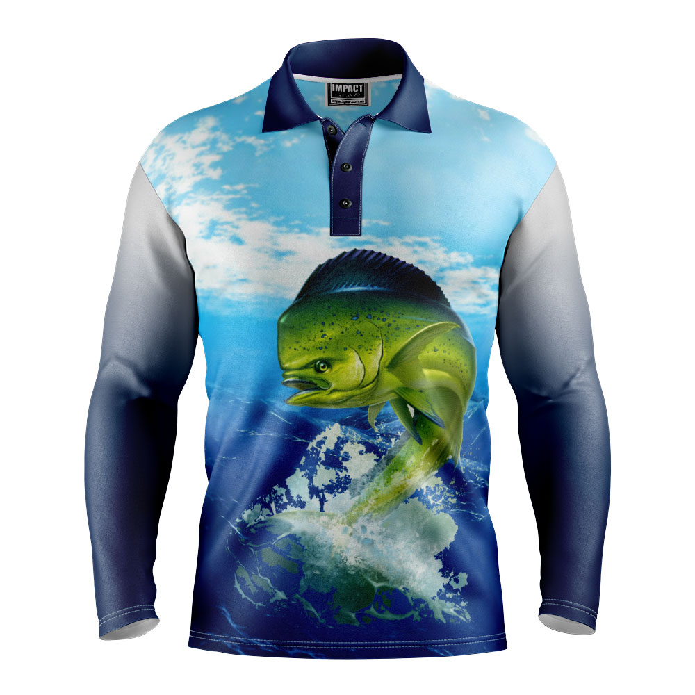 Fully Sublimated Fishing Design , Custom made 