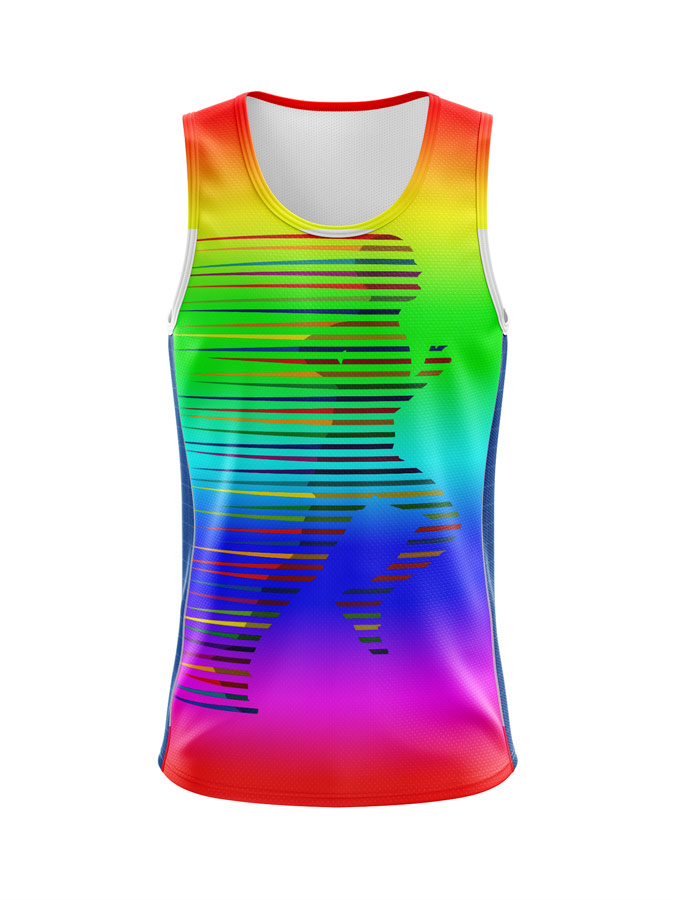 Sublimated Singlet Running mULTI cOLOURS 