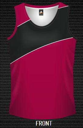 Sublimated Singlet Swipe