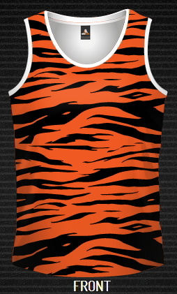 Sublimated Singlet TIGER