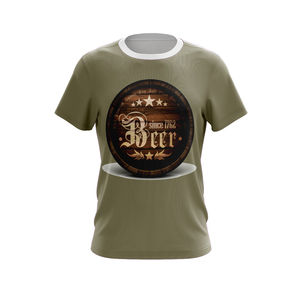 Fully Dye Sublimation T-shirt Beer Barrel;