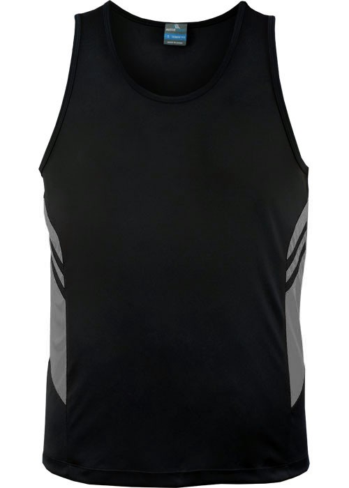 tASMAN singlet Black / Ash