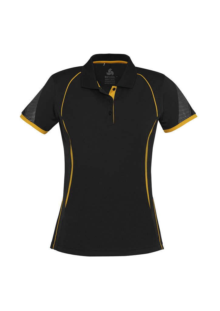 Razor polo shirt Black Gold