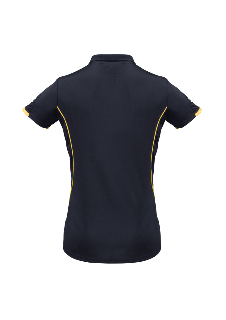 BACK Navy Gold Razor Polo shirt