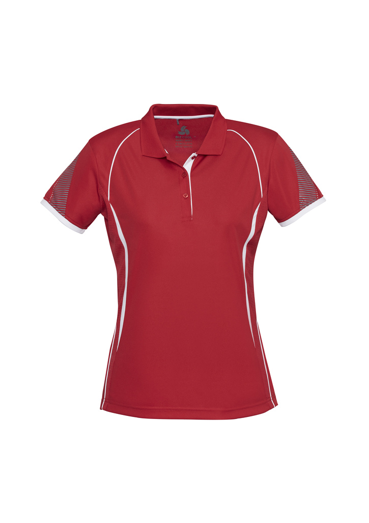 Red White Razor Polo shirt