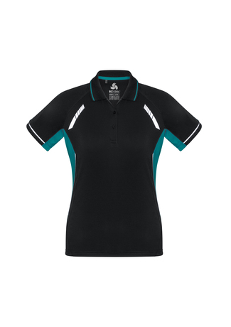 Renegade  polo shirt Black / Teal