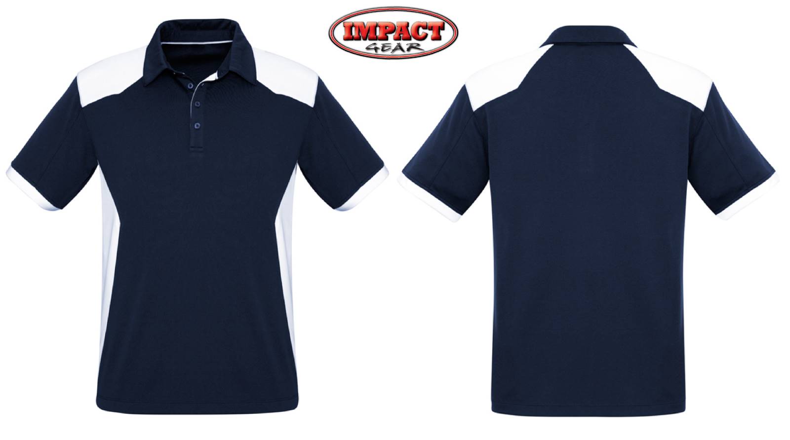 Navy White Rival  Polo shirts Mens Ladies sizes