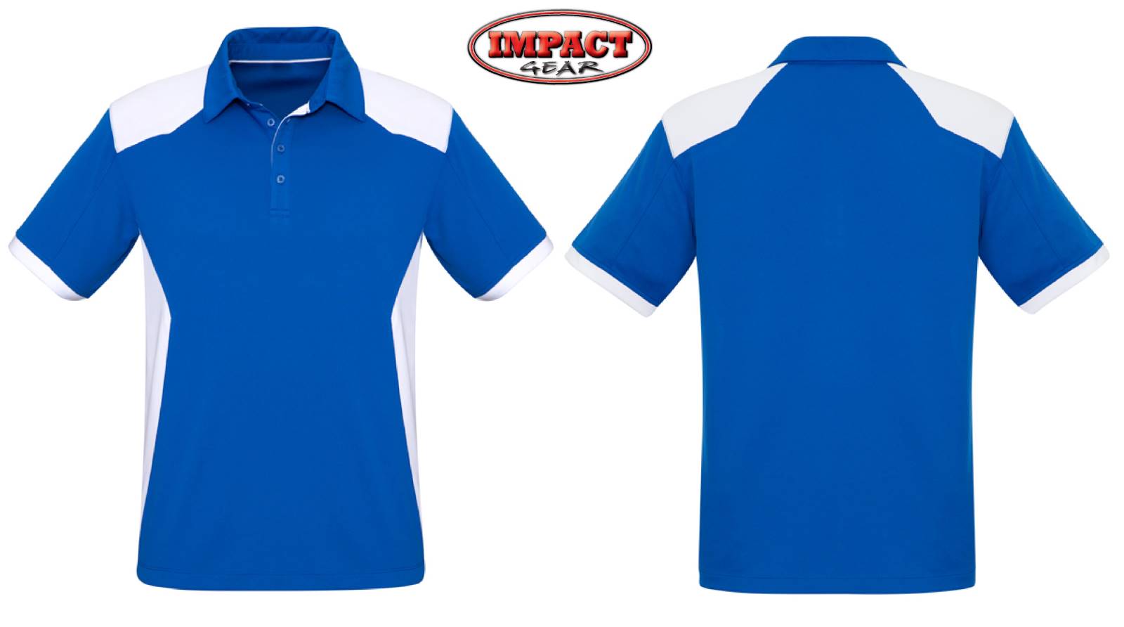 Royal White Rival Cool Dry Polo shirt Mens and Ladies Sizes