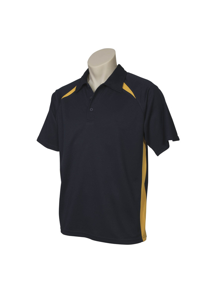 Navy Gold Splice Polo shirt