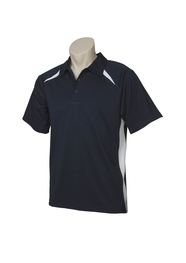 Navy White Splice Polo shirts 