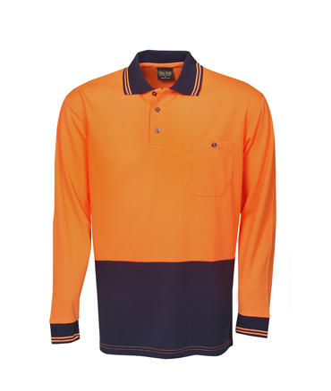  Fluro Orange/ Navy