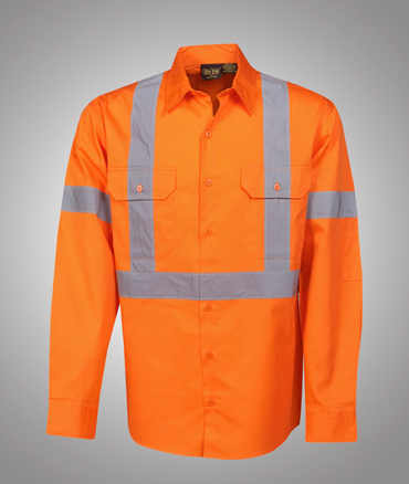 Front Hi Vis 155gsm All Orange Safet shirt