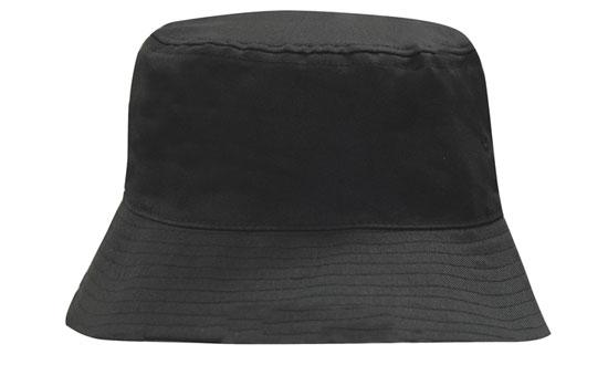 4107 Black Bucket Hat