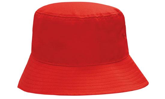 Red 4107 Breathable Bucket Hat