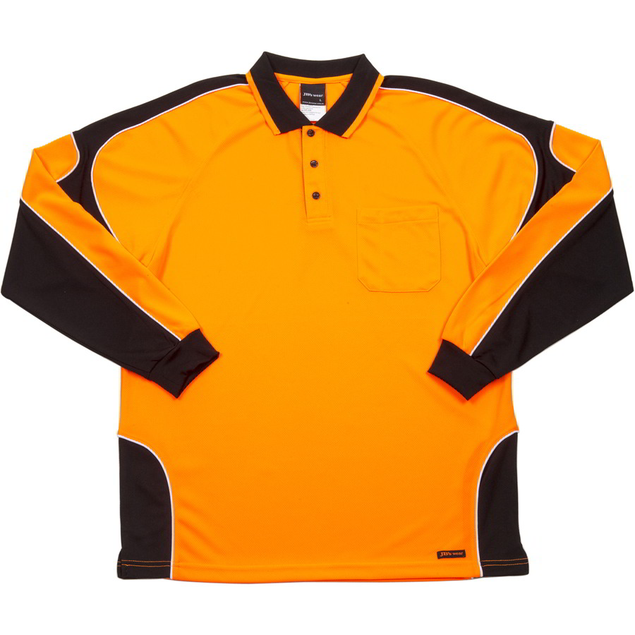 6HSP JBs Hi Vis Spider  Polo