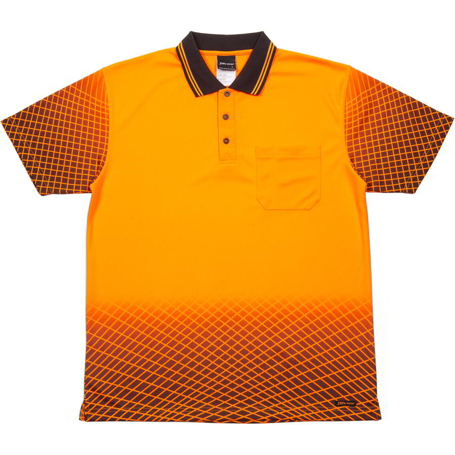 6HVNS Hi Vis Net Sub Polo shirt