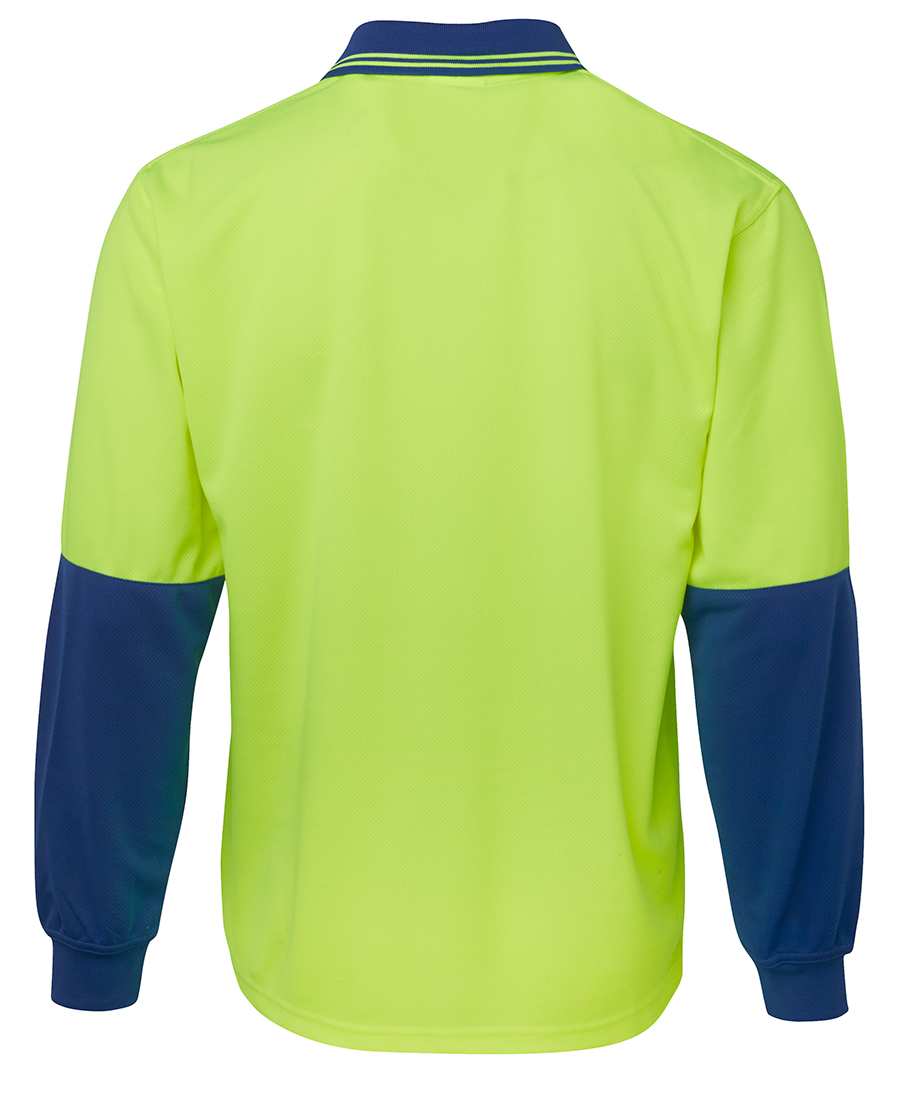 BACK Hi Vis Polo Long Sleeve