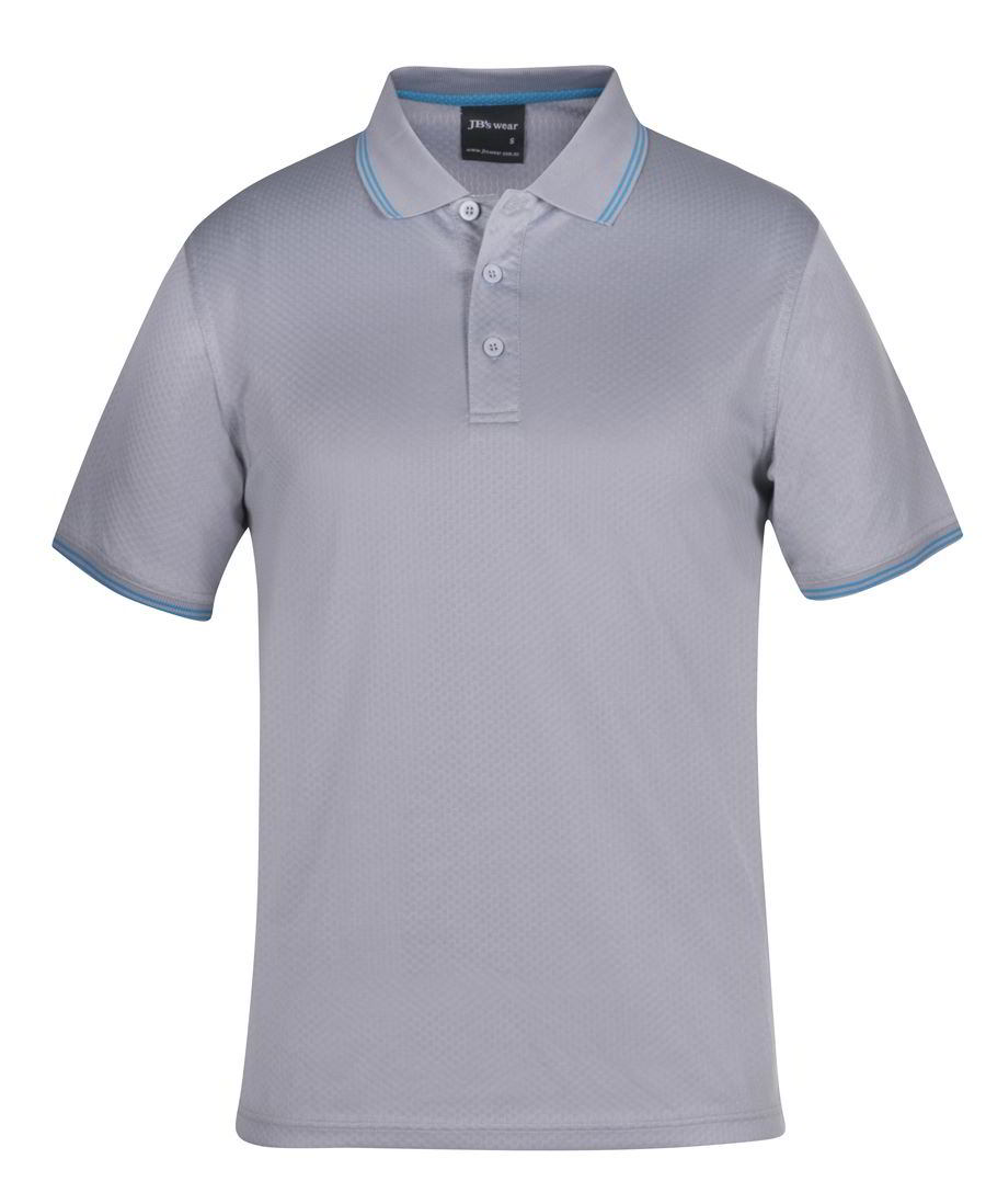 Ladies Jacquard Polo