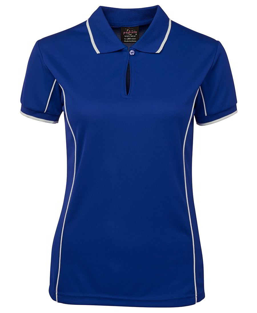 Royal White Piping Polo shirt