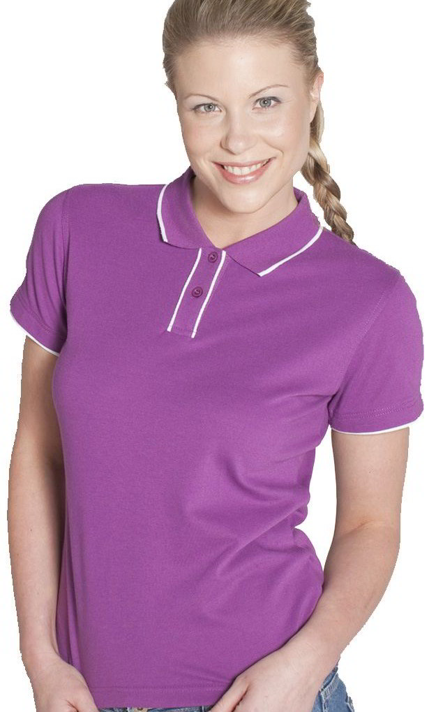 Ladies JBs Twin Pipe Polo shirts