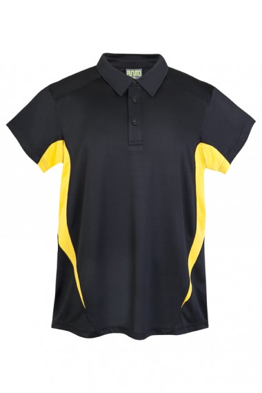 Black Gold Accelerator Cool Dry Polo shirt