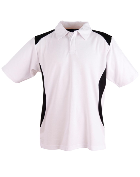 True dry winner Polo shirt White Black