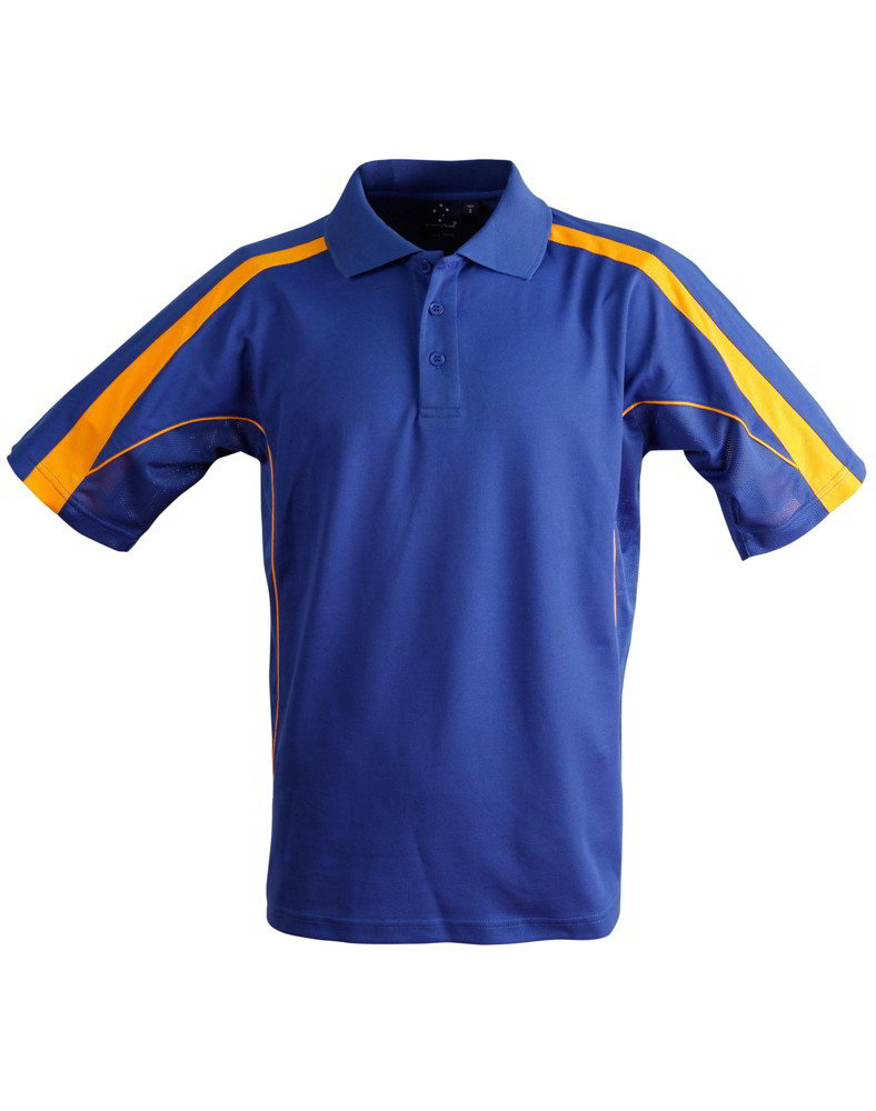 PS53 legend polo shirt ROYAL / GOLD