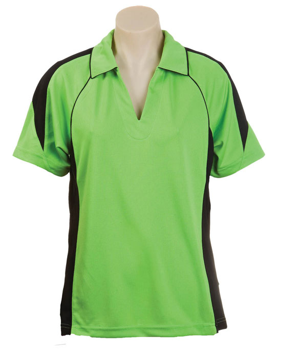 Emerald / Black  Olympikool Polo shirts, Cool dry, breathable, light weight, Mens, Ladies, Kids