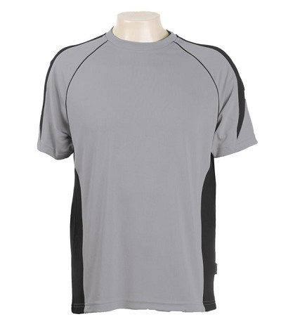 Ashe / Black Olympikool,  tee, Cool dry, breathable, light weight, Mens, Ladies, 