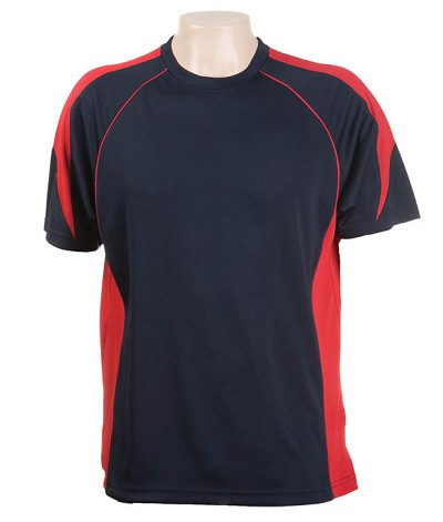 nAVY / Red Olympikool TEES, Cool dry, breathable, light weight, Mens, Ladies,