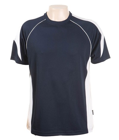 nAVY / White Olympikool t-SHIRTS, Cool dry, breathable, light weight, Mens, Ladies,